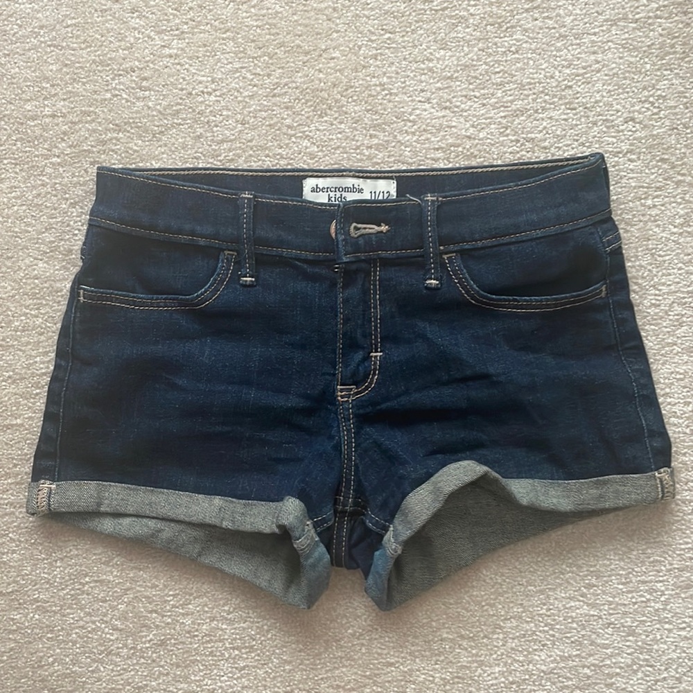 ABERCROMBIE KIDS DENIM SHORTS.